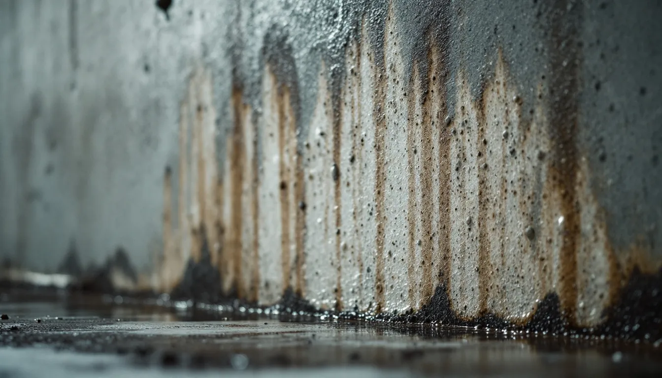 Foundation Wall Water Seepage